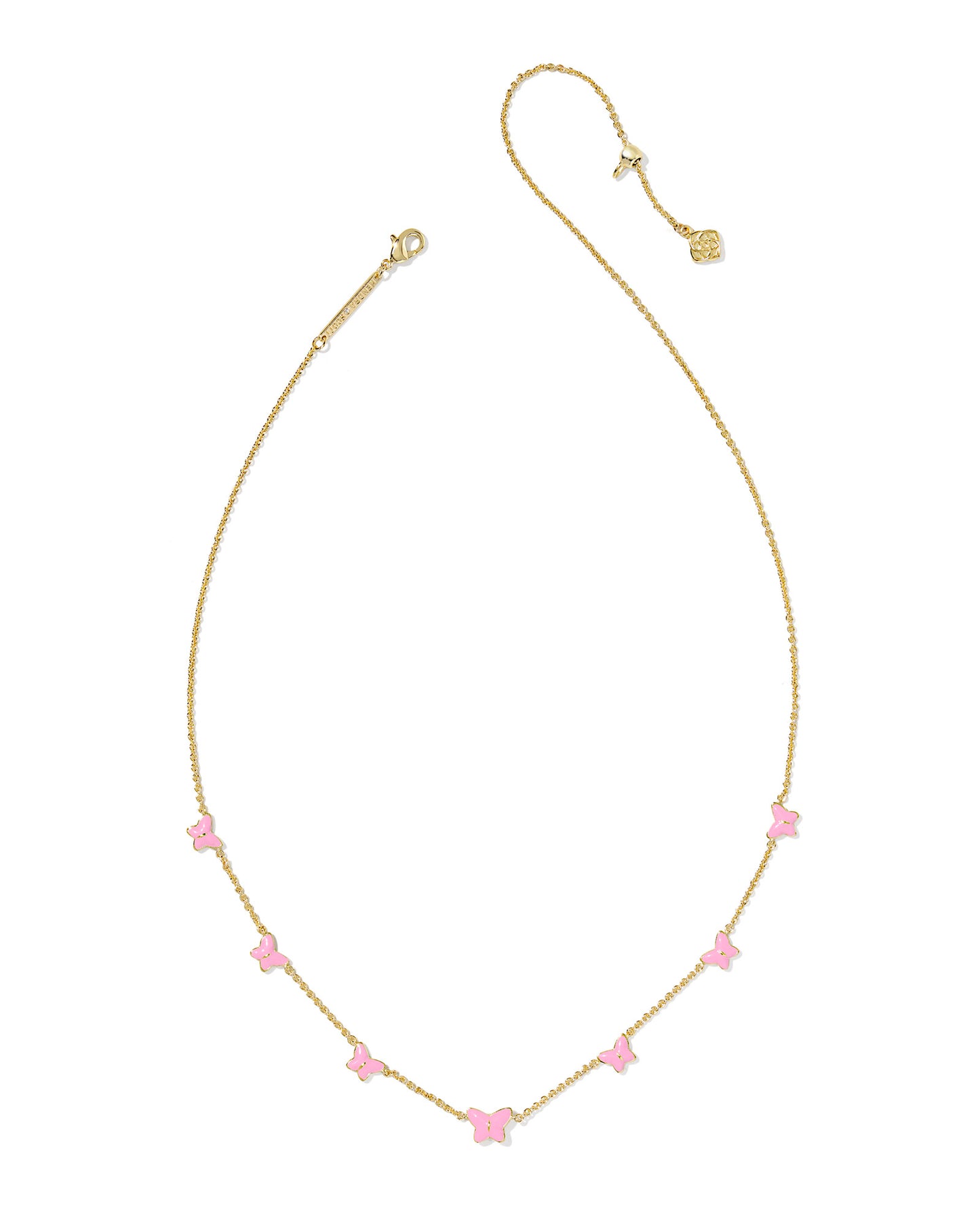 Kendra Scott - Necklace - Lillia Butterfly Gold Enamel Strand