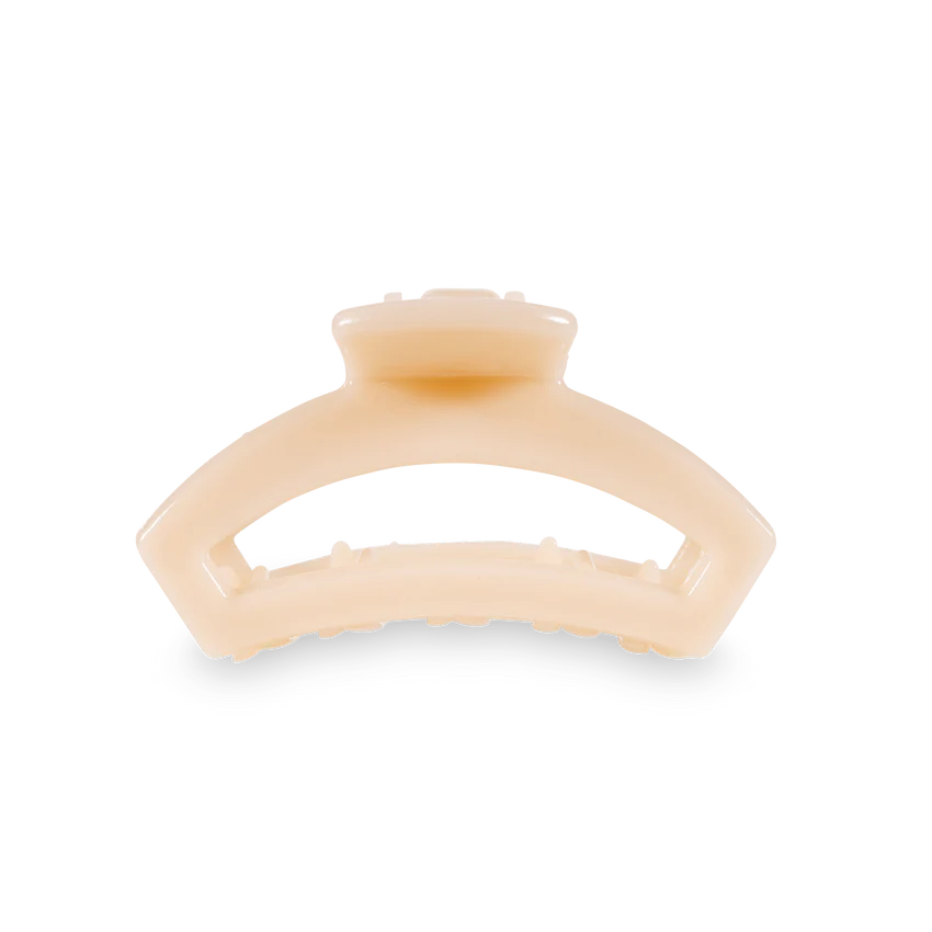Teleties -Open Almond Beige Tiny Hair Clip - Findlay Rowe Designs