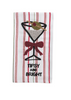 Mudpie - Cloth Towel - Beaded Christmas Bar