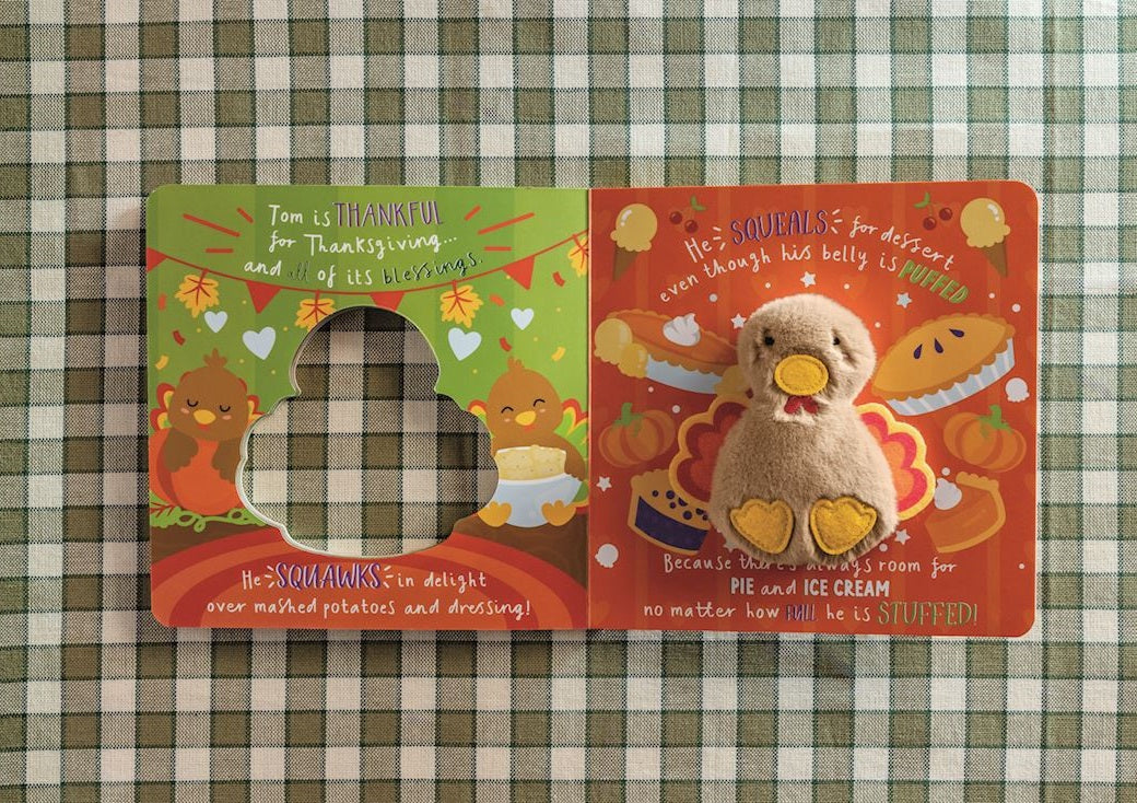Mud Pie - Baby - Tom The Turkey Squeak-Along Book - Findlay Rowe Designs