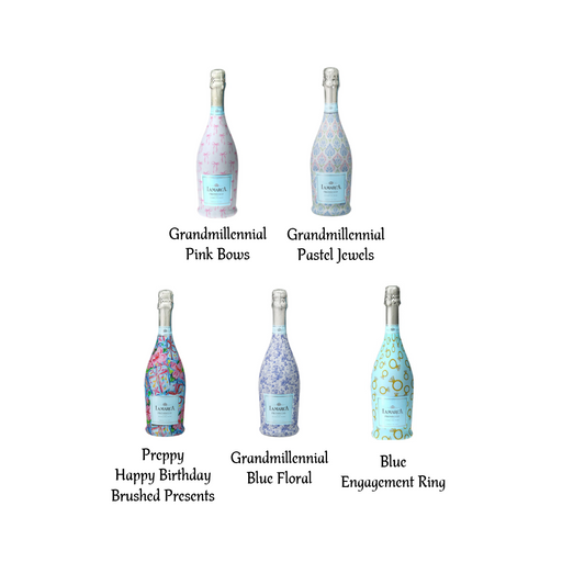 Beau Bottles - Prosecco Wrap - 750ml - Findlay Rowe Designs