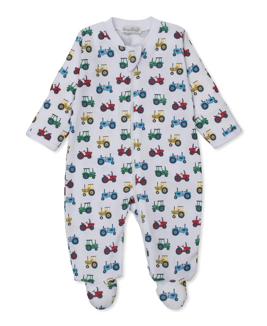 Kissy Kissy - Footie - Trusty Tractor - Findlay Rowe Designs