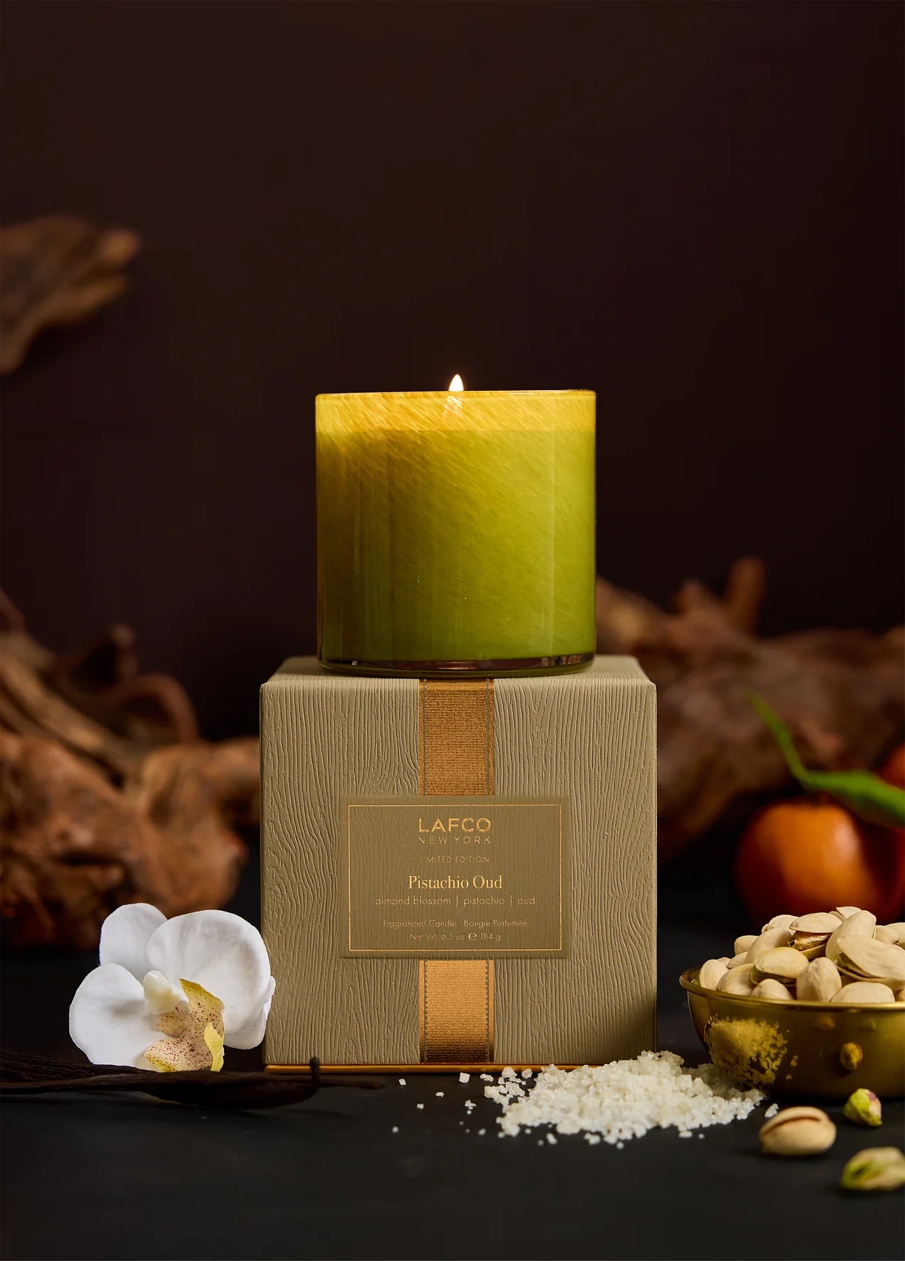 Lafco - Pistachio Oud - 6.5oz Classic Candle - Findlay Rowe Designs