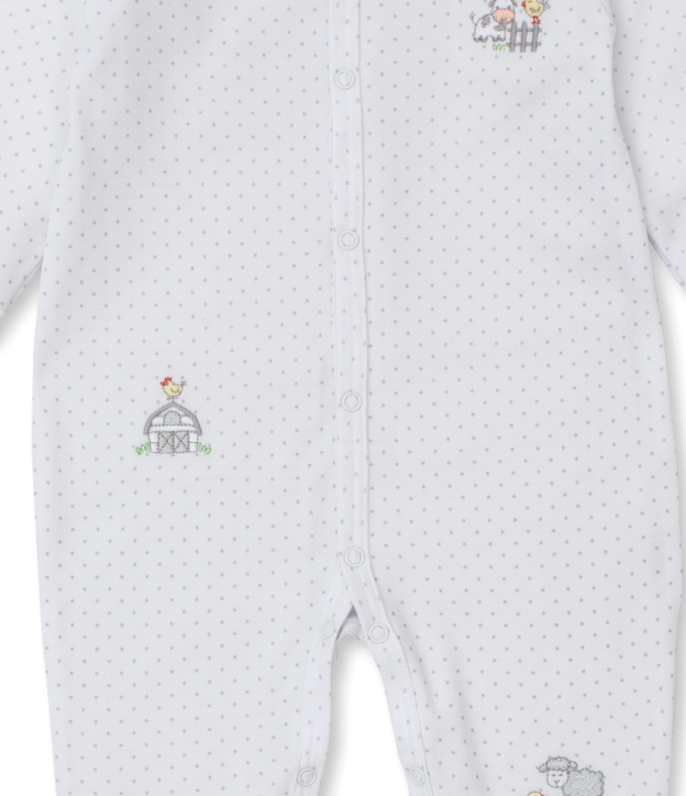 Kissy Kissy - Footie - Farmyard Frolic - Findlay Rowe Designs