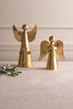 Mud Pie - Gold Sitters - Angel with Cross