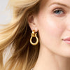 Julie Vos - Earring - Saratoga Doorknocker - Findlay Rowe Designs