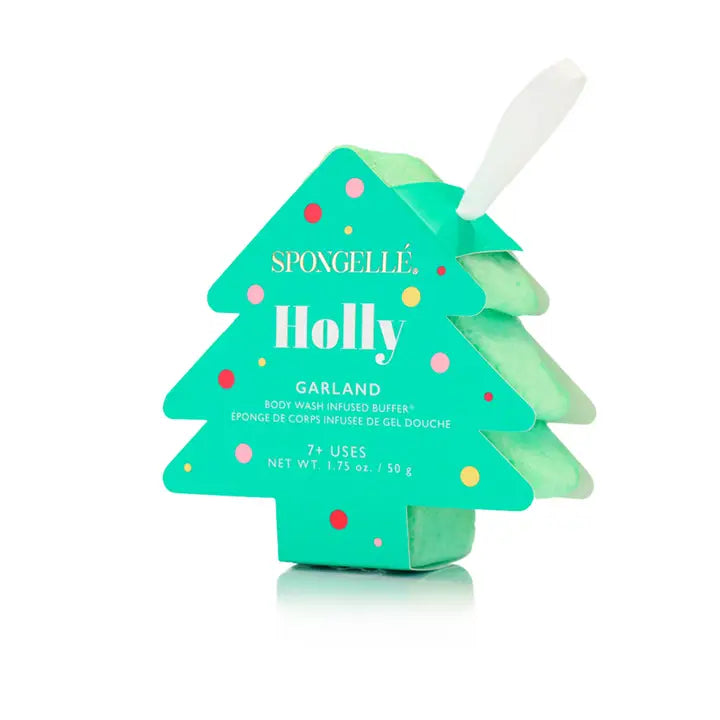 Spongelle - Holiday Tree Buffer