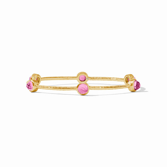 Julie Vos - Bracelet - Milano Luxe Bangle - Medium -  Iridescent Tourmaline Pink - Findlay Rowe Designs