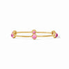 Julie Vos - Bracelet - Milano Luxe Bangle - Medium -  Iridescent Tourmaline Pink - Findlay Rowe Designs