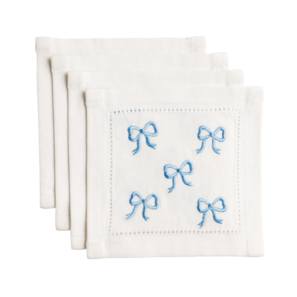 Mud Pie - Cocktail Napkin - Cotton Embroidered - Findlay Rowe Designs