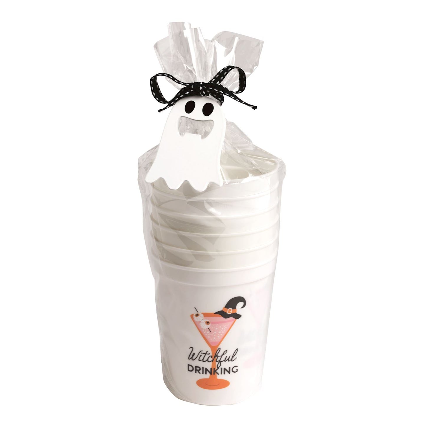 Mud Pie - Halloween Party Cup & Opener Set - Findlay Rowe Designs
