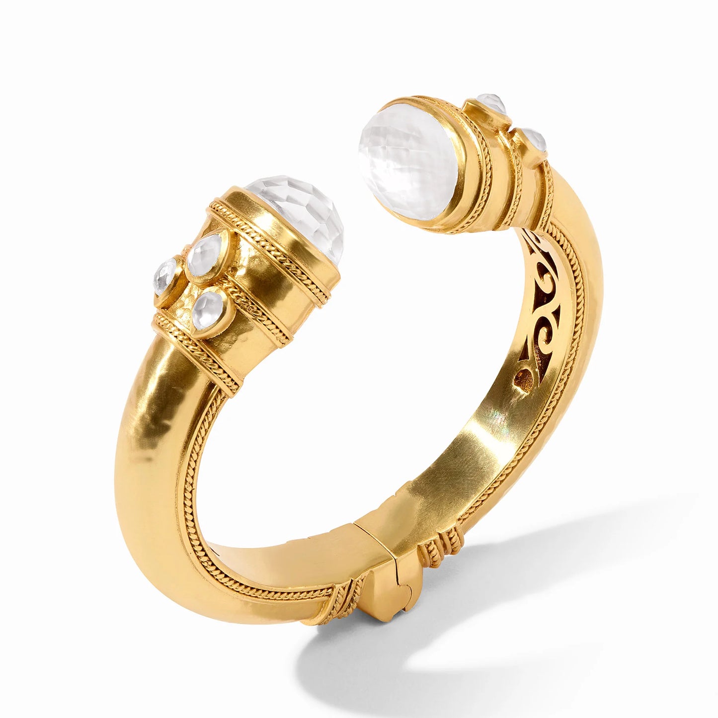 Julie Vos - Bracelet - Cannes Cuff One Size - Cubic Zirconia - Findlay Rowe Designs