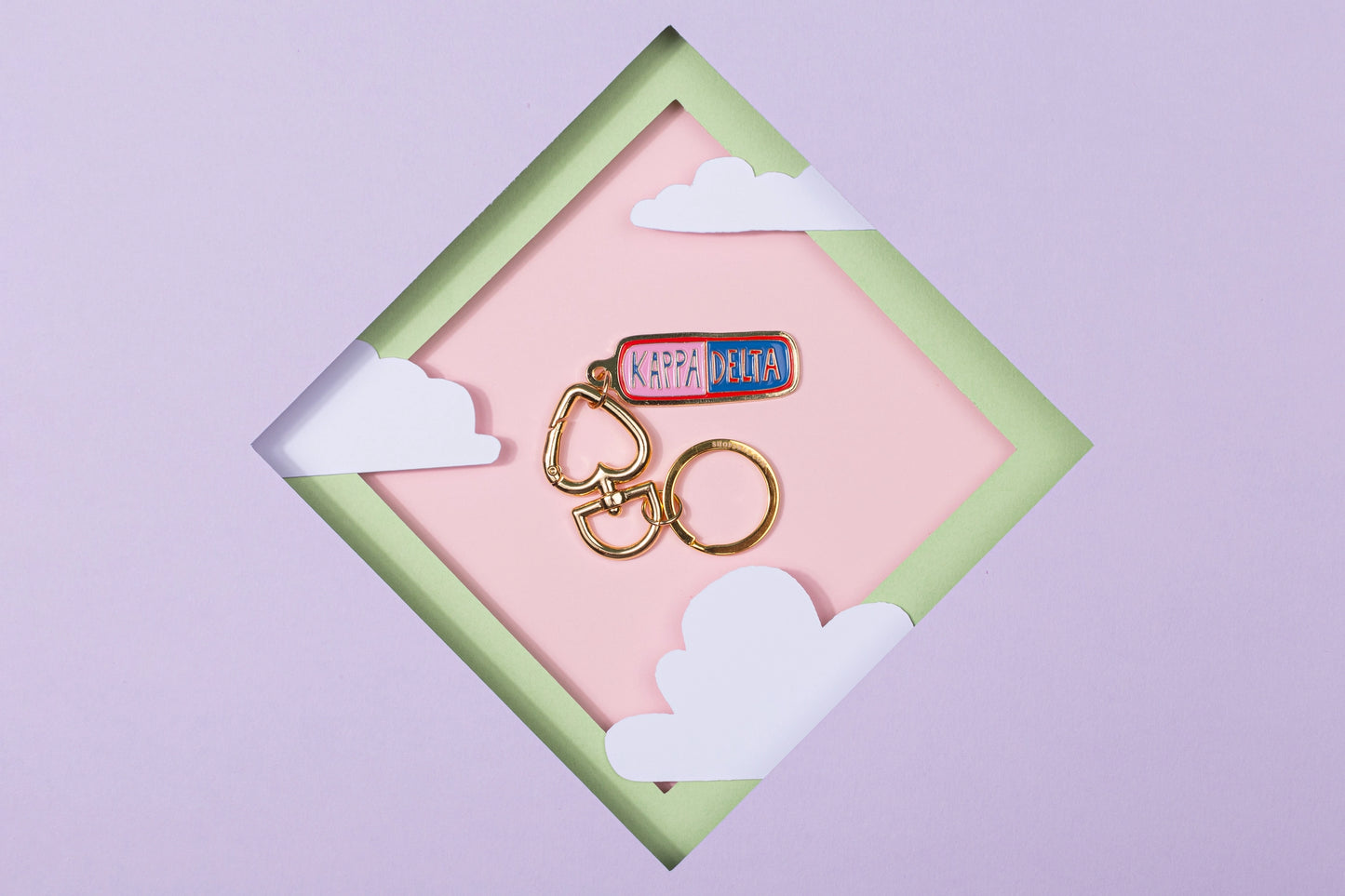 Swag - Travel Enamel Keychain - Sorority