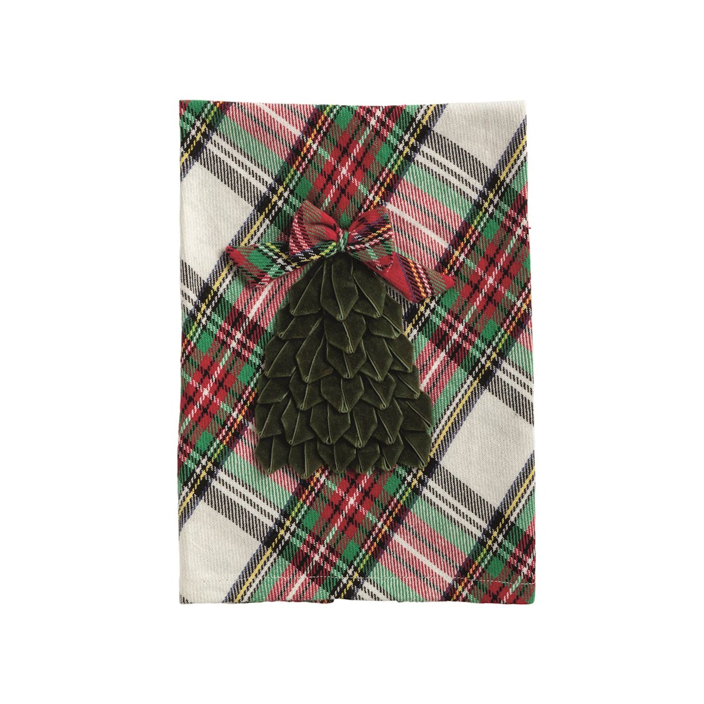 Mud Pie - Tea Towel -Tartan Velvet Ribbon - Findlay Rowe Designs