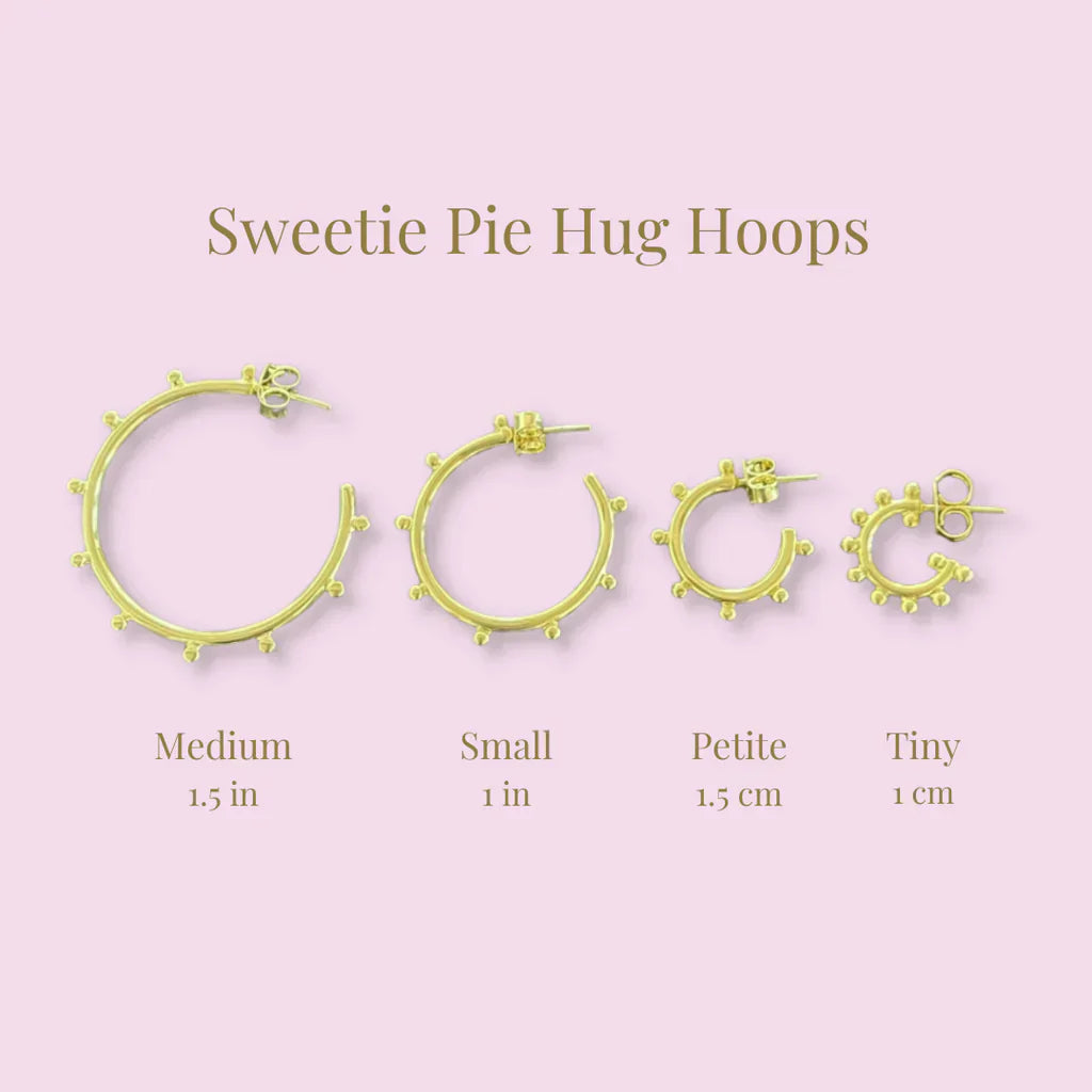 Sheila Fajl-Tiny Sweetie Pie Hug Hoops