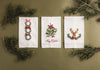 Mud Pie - Christmas Embroidered Hand Towels