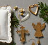Mud Pie - Glass Heart Tidbit Tray - Findlay Rowe Designs