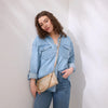 Hobo - Darcy Crossbody - Metallic Leather Saddle Stardust - Findlay Rowe Designs