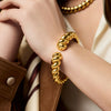 Julie Vos - Bracelet - Ravello Cuff - Gold