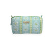 Laura Park - Signature Cosmetic Bag - Rosemary Stripe Blue - Small - Findlay Rowe Designs