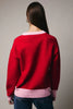 Sweater - MERRY - Red Pink