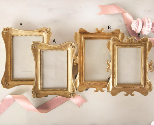 Brocante Gold Leaf Photo Frame