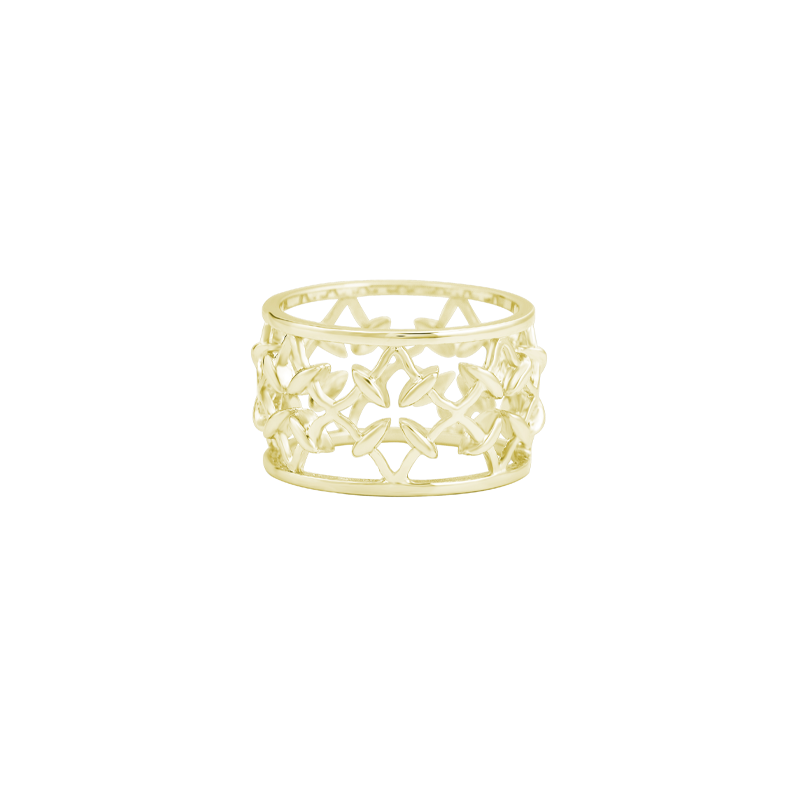 Natalie Wood - Ring - Believer Ring - Gold - Size 8 - Findlay Rowe Designs