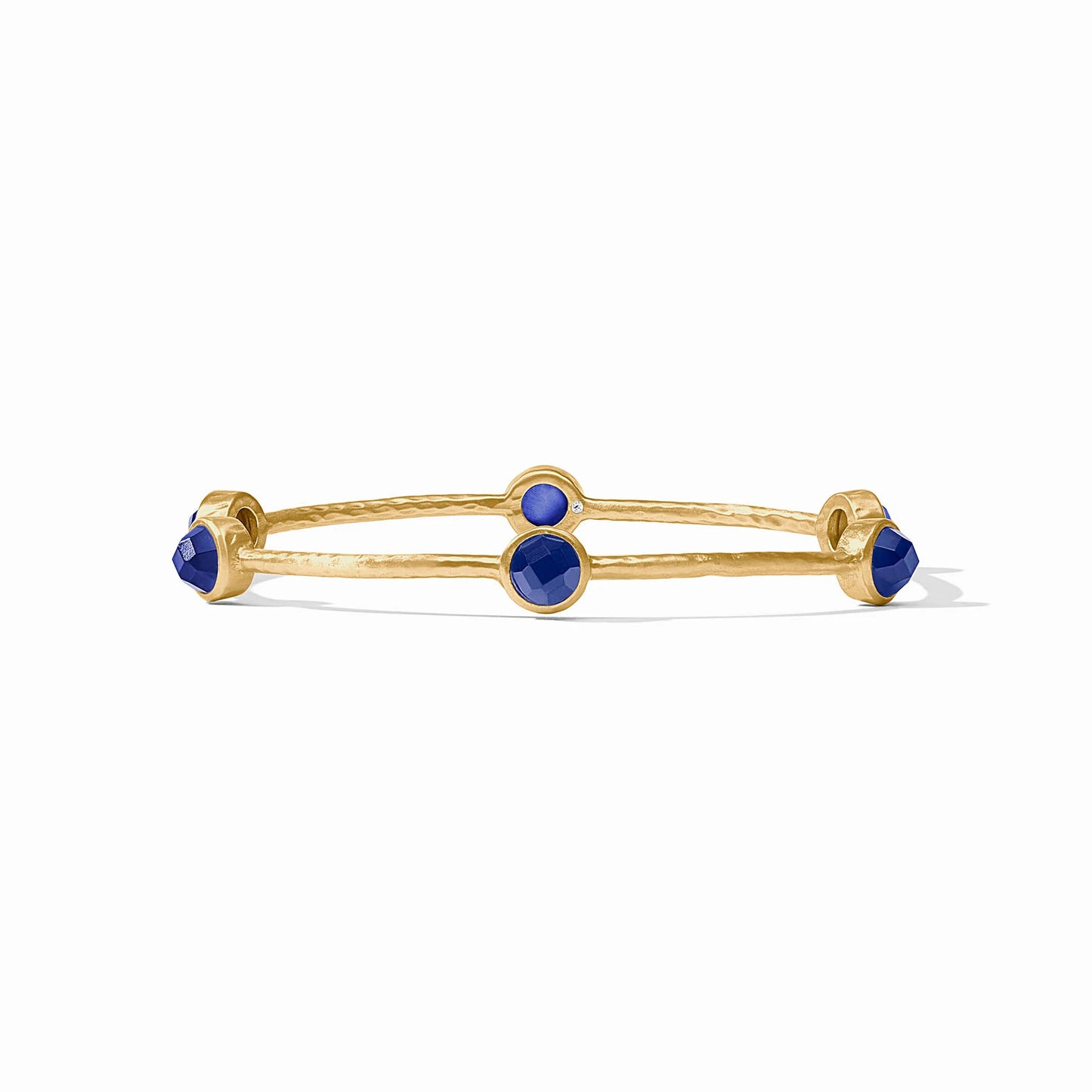 Julie Vos - Bracelet - Milano Luxe Bangle - Iridescent Sapphire Blue - Medium
