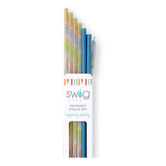Swig - Reusable Straw Set - Teacher Life - Findlay Rowe Designs