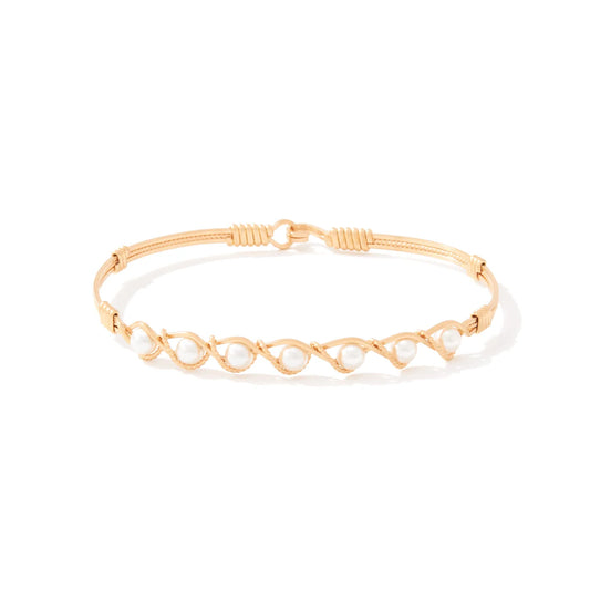 Ronaldo - Bracelet - Simple Blessings - Gold Crystal Pearl
