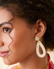 Spartina - Earrings - Poolside Wicker Earrings Sea Foam White - Findlay Rowe Designs