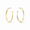 Julie Vos - Earring - Bamboo Hoop - Large - Findlay Rowe Designs