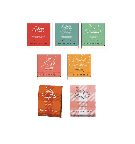 Big Heart Tea - Tea for Two - 2pack Tea Bag