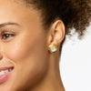 Julie Vos - Cheval Stone Stud - Iridescent Clear Crystal - Findlay Rowe Designs