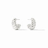 Julie Vos - Earrings - Ravello Statement - Silver