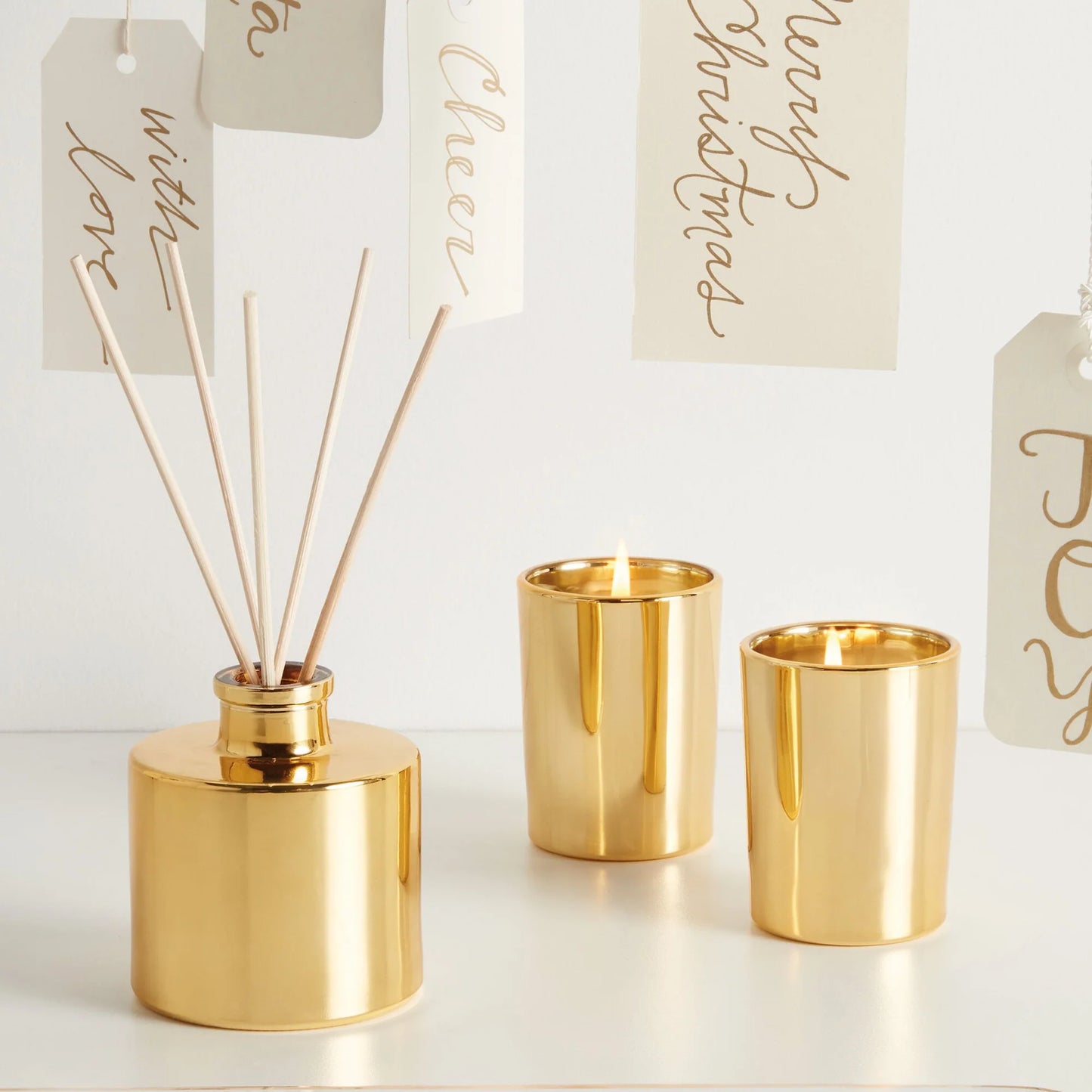 Frasier Fir - Reed Diffuser - Petite Gold