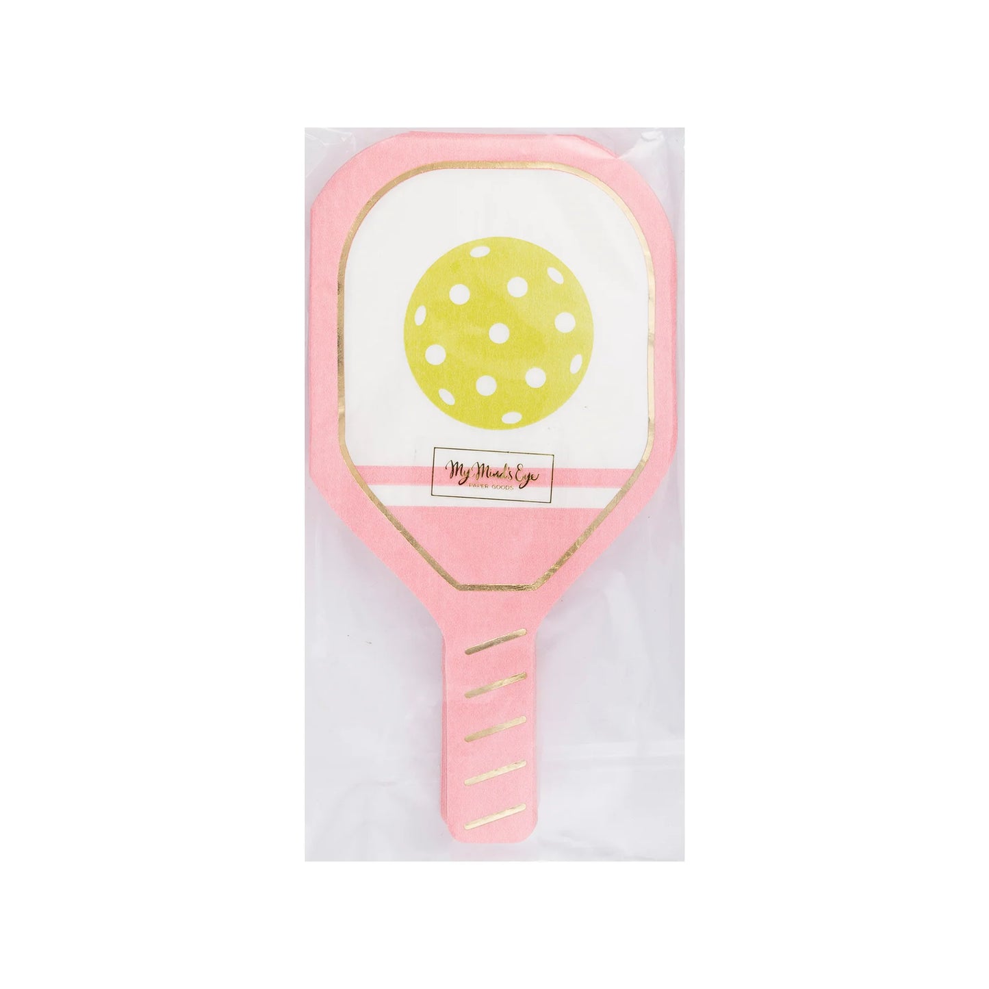 Luncheon Napkin - Pickleball Pink Paddle