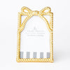 4x6 Frame - Bow - Gold