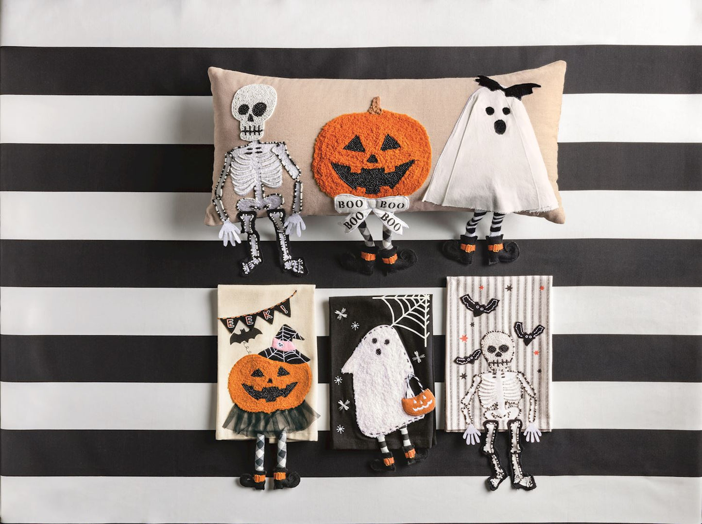 Mud Pie - Towel - Halloween Dangle Leg - Findlay Rowe Designs