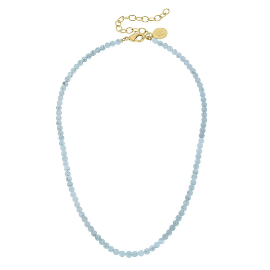 Susan Shaw - Necklace - Alys - Baby Blue - Findlay Rowe Designs