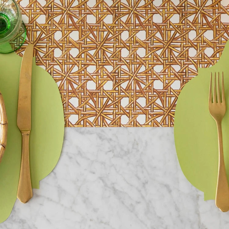 Hester & Cook - Table Runner - Rattan Weave
