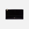 Hobo - Jill Large Bifold Wallet - Polished Leather - Black