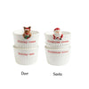 Mud Pie - Christmas Tidbit - Set 2 - Santa or Reindeer - Findlay Rowe Designs