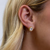 Sahira - Earrings - Alaina Bezel Studs - Findlay Rowe Designs