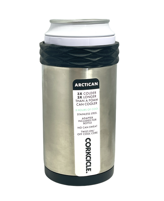 Corkcicle- Arctican Can Cooler Stainless Steel