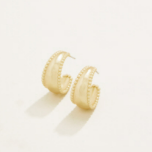 Spartina- Milly Hoop Earrings Gold