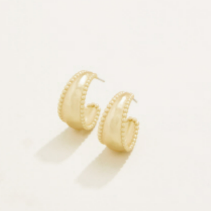 Spartina - Earrings - Milly Hoop Earrings Gold - Findlay Rowe Designs
