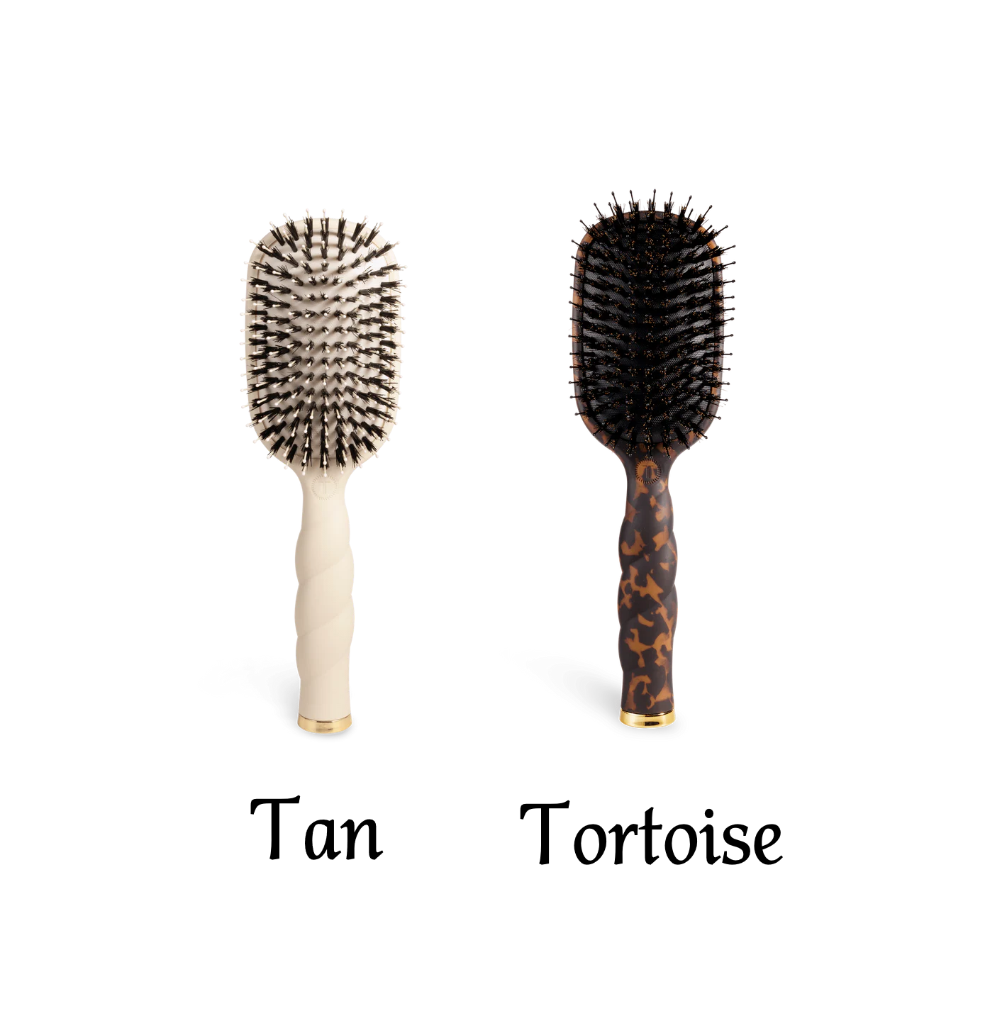 Teleties - Boar Bristle Hair Brush - Tan - Findlay Rowe Designs