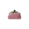 Butter Dish - Strawberry Shaped