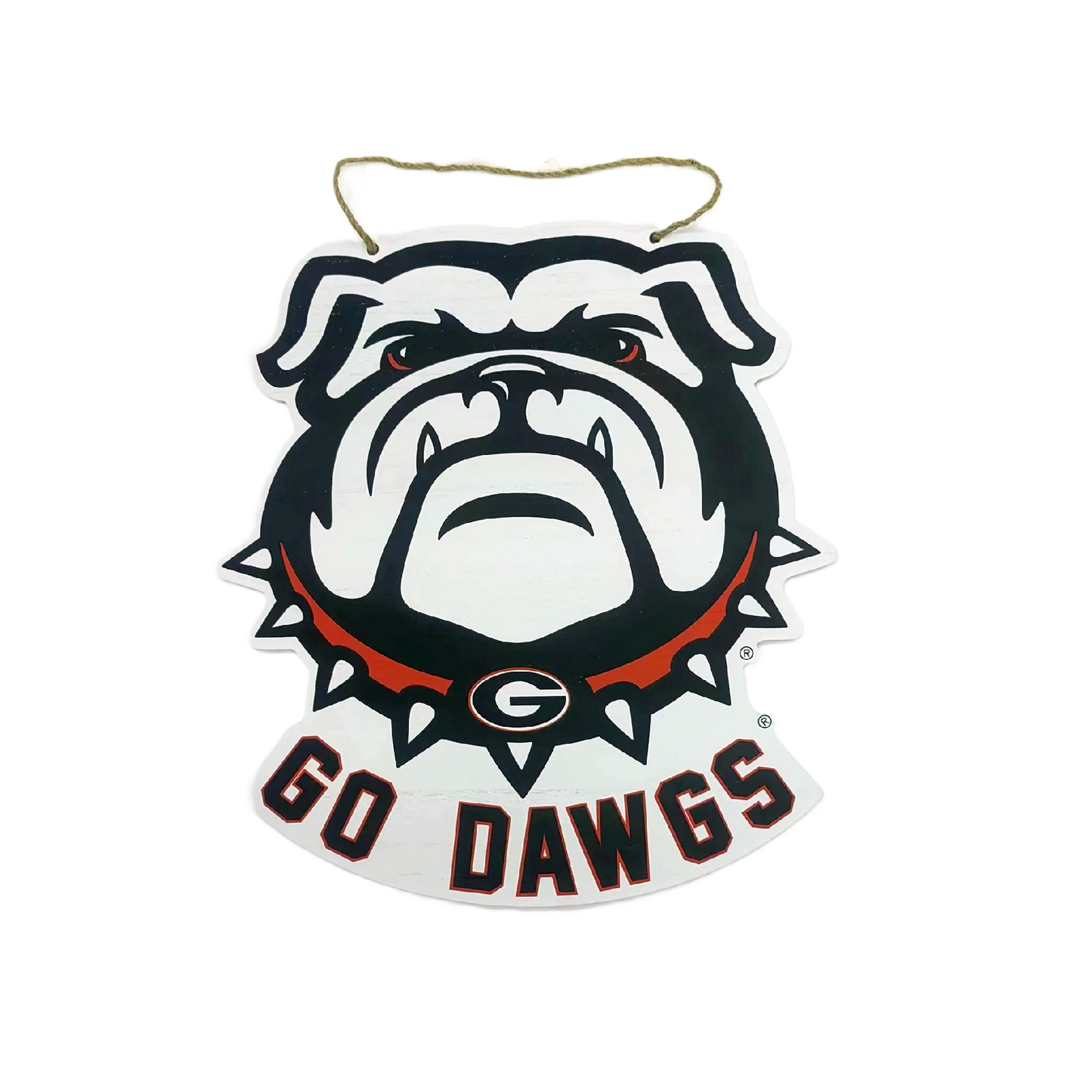 Valiant - Collegiate Mascot Door Hanger - Wood - Findlay Rowe Designs